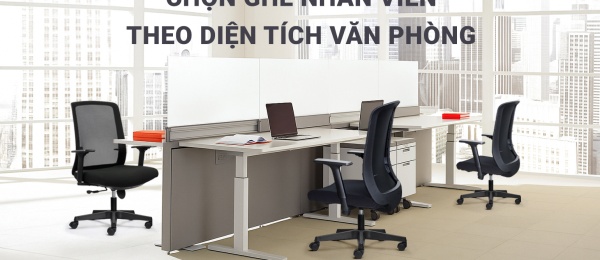 Cách Chọn Ghế Nhân Viên Theo Diện Tích & Phong Cách Văn Phòng